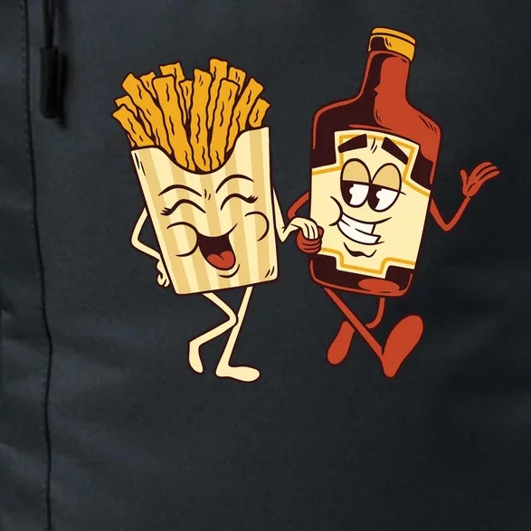 Fries And Ketchup Couple Daily Commute Backpack