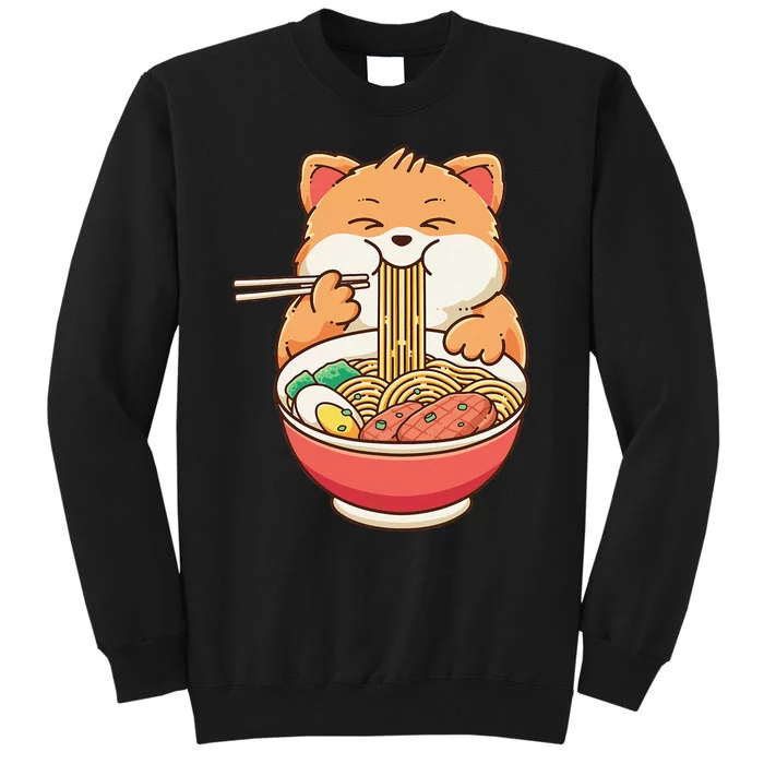 Fox Ra Japanese Noodles Cute Kawaii Anime Sweatshirt