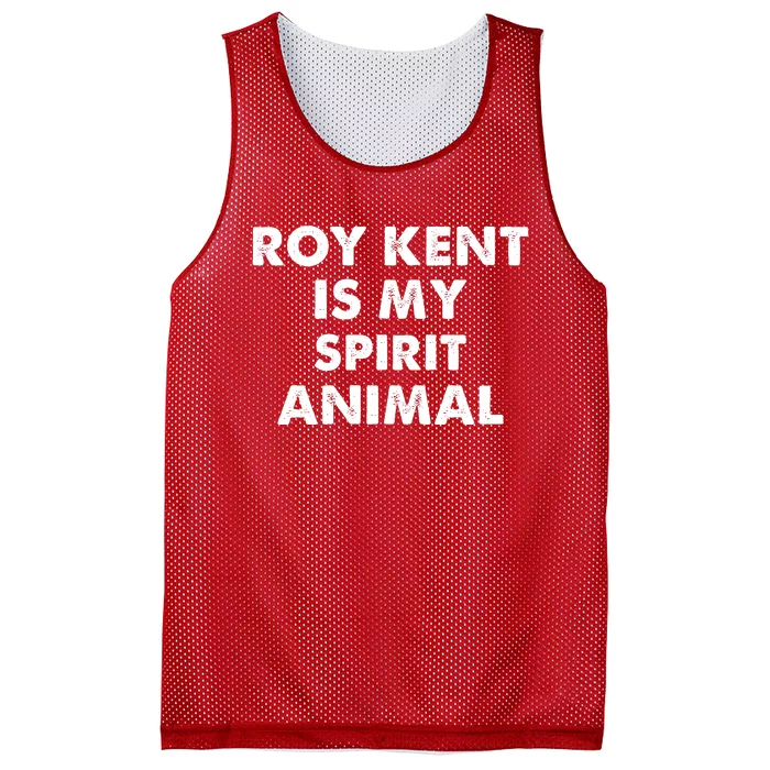 Funny Roy Kent Is My Spirit Animal Mesh Reversible Basketball Jersey Tank