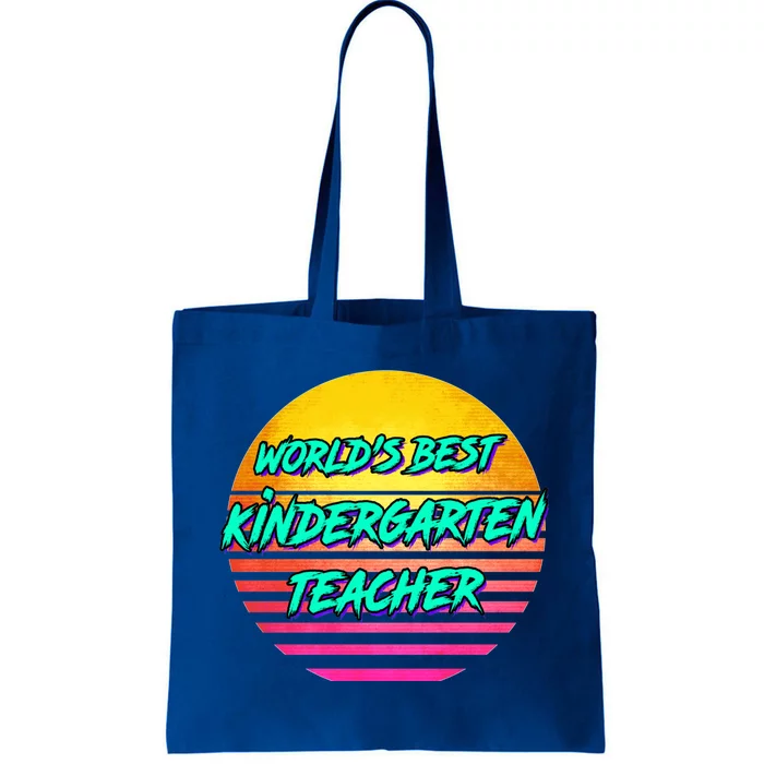 Funny Retro Kindergarten Teacher Funny Gift Tote Bag