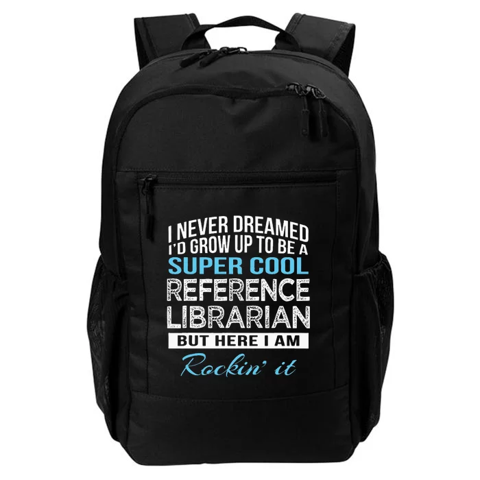 Funny Reference Librarian Gift Daily Commute Backpack