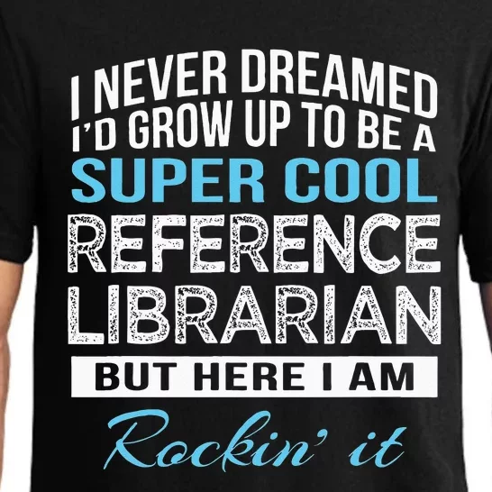 Funny Reference Librarian Gift Pajama Set