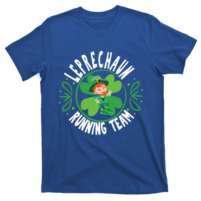 Funny Running Leprechaun St Patricks Day Marathon 5k Gift Cool Gift T-Shirt