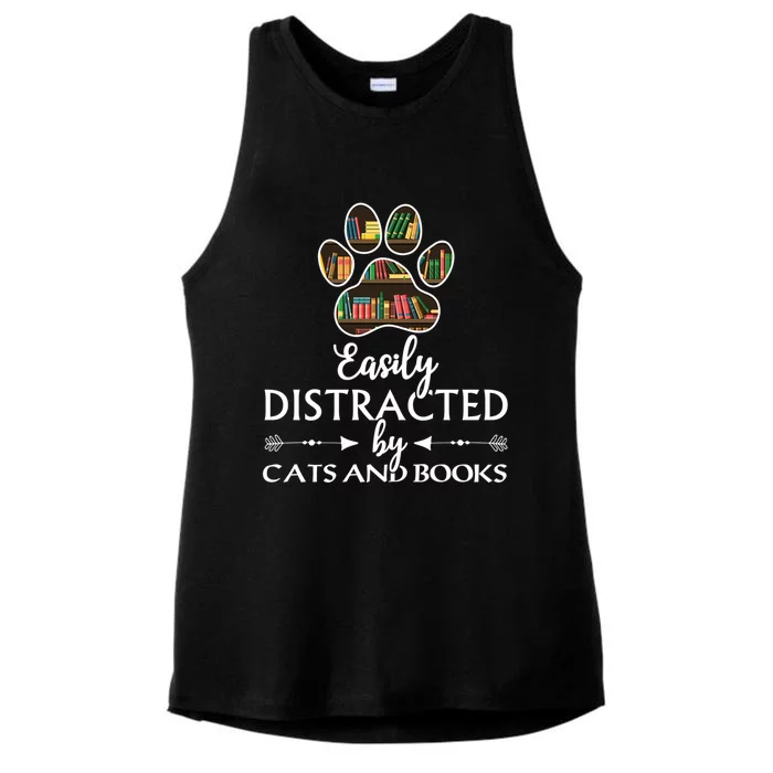 Funny Reading Lover Ladies Tri-Blend Wicking Tank