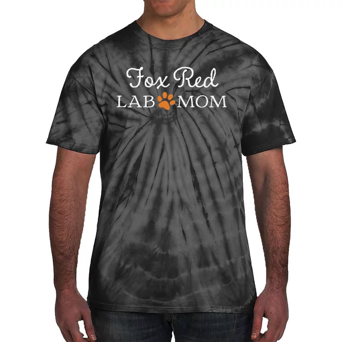 Fox Red Lab Mom Labrador Retriever Tie-Dye T-Shirt