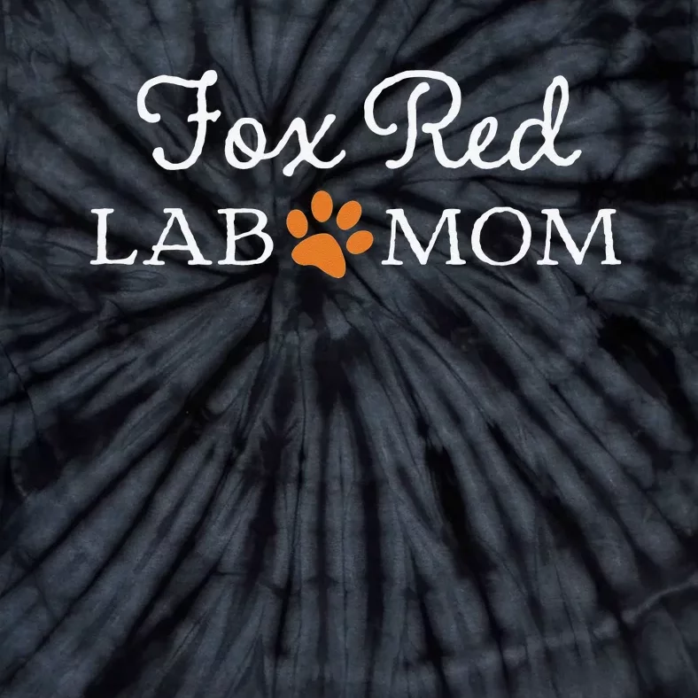 Fox Red Lab Mom Labrador Retriever Tie-Dye T-Shirt