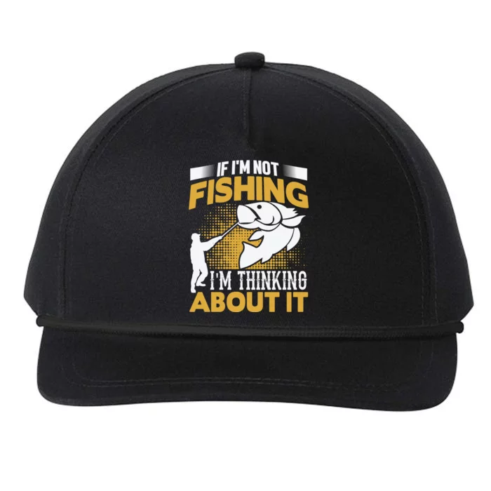 Fishing Rods Lovers | Funny Fishing Sayings | Funny Fishing Snapback Five-Panel Rope Hat