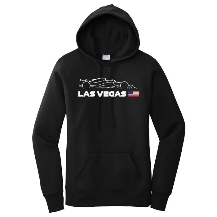 Formula Racing Las Vegas Grand Prix Custom Women's Pullover Hoodie