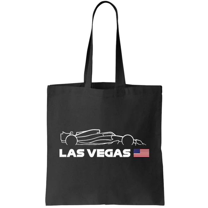 Formula Racing Las Vegas Grand Prix Custom Tote Bag