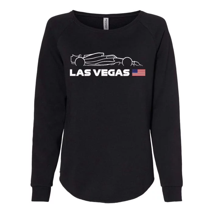 Formula Racing Las Vegas Grand Prix Custom Womens California Wash Sweatshirt