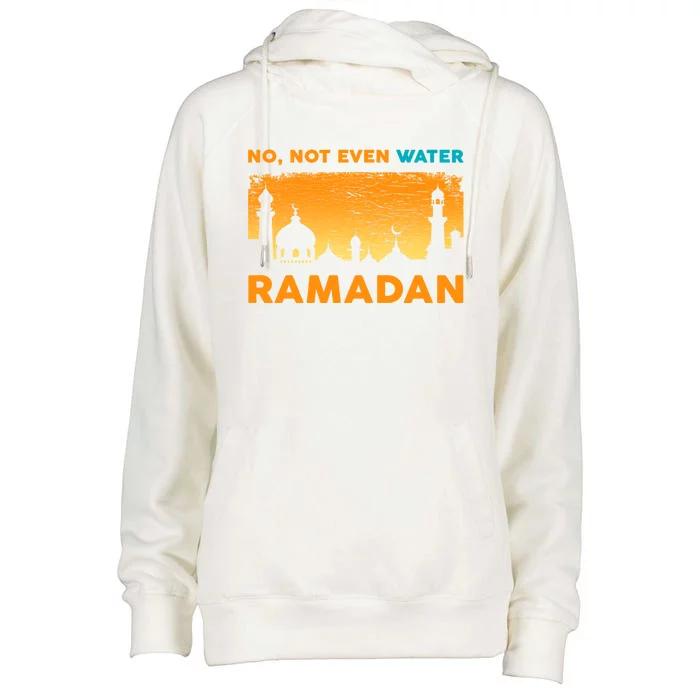 Funny Ramadan Muslim Fasting Islamic Gift Gift Womens Funnel Neck Pullover Hood