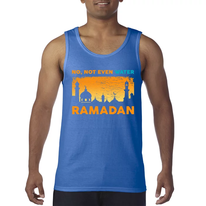 Funny Ramadan Muslim Fasting Islamic Gift Gift Tank Top