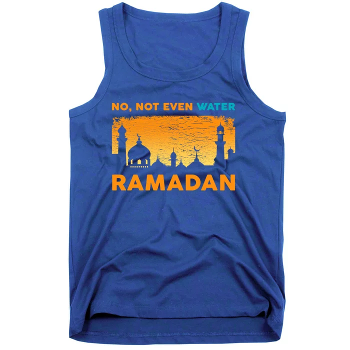 Funny Ramadan Muslim Fasting Islamic Gift Gift Tank Top