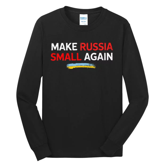 Funny Retro Make Russia Small Again Tall Long Sleeve T-Shirt