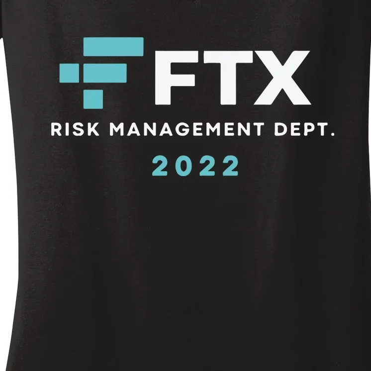 Ftx Risk Management Department Sweater Women's V-Neck T-Shirt