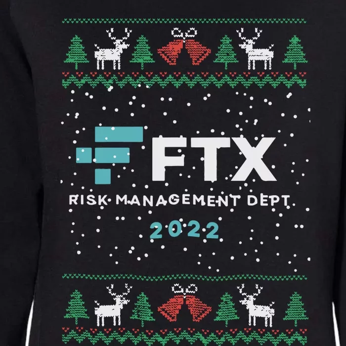 Ftx Risk Management Ugly Christmas Sweater Crypto Funny Xmas Womens California Wash Sweatshirt