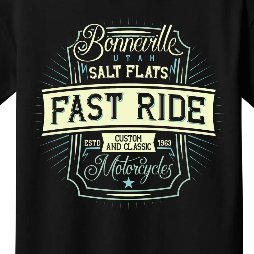 Fast Ride Motorcycle Kids T-Shirt