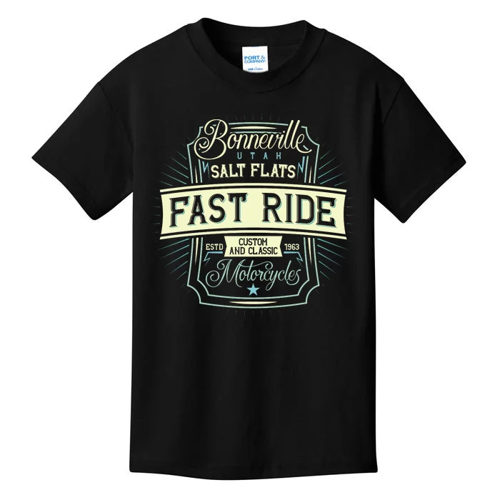 Fast Ride Motorcycle Kids T-Shirt