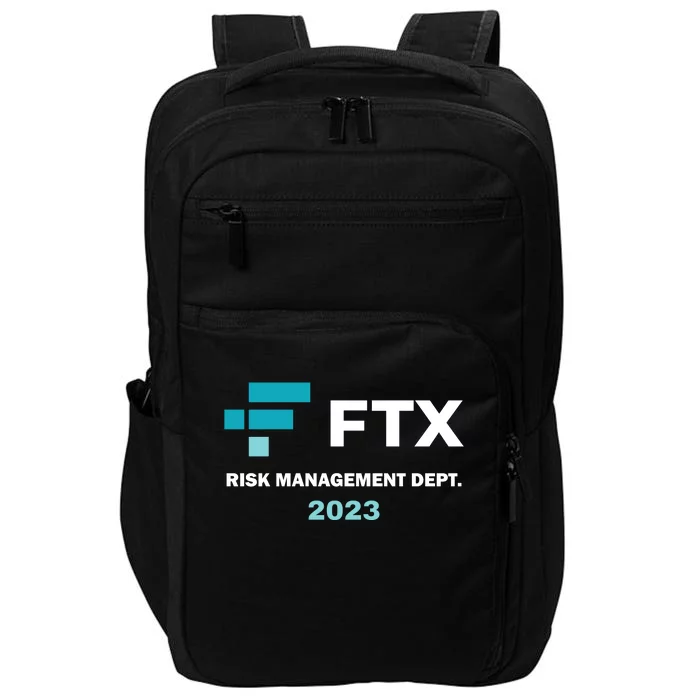 FTX Risk Management Dept 2023 Trading Trader Funny Gift Impact Tech Backpack