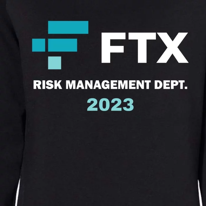 FTX Risk Management Dept 2023 Trading Trader Funny Gift Womens California Wash Sweatshirt