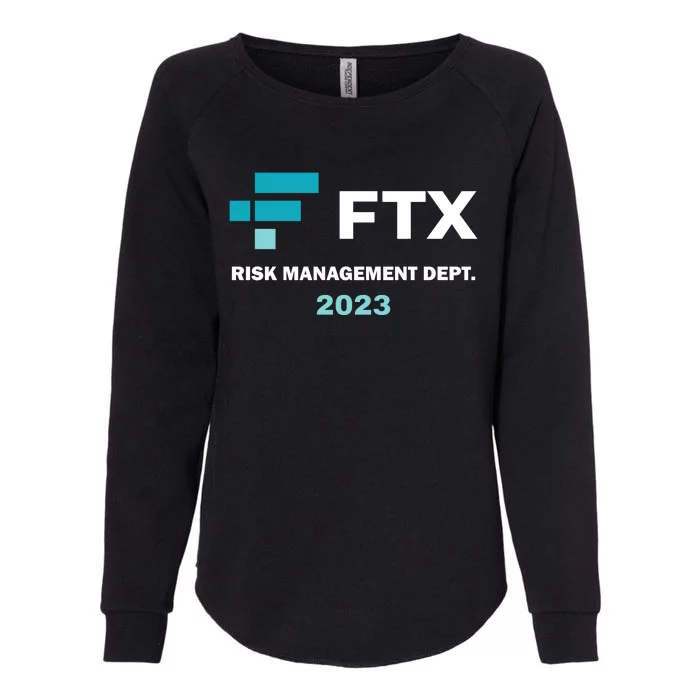 FTX Risk Management Dept 2023 Trading Trader Funny Gift Womens California Wash Sweatshirt