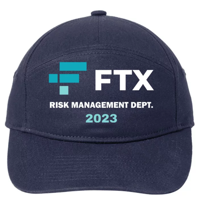 FTX Risk Management Dept 2023 Trading Trader Funny Gift 7-Panel Snapback Hat