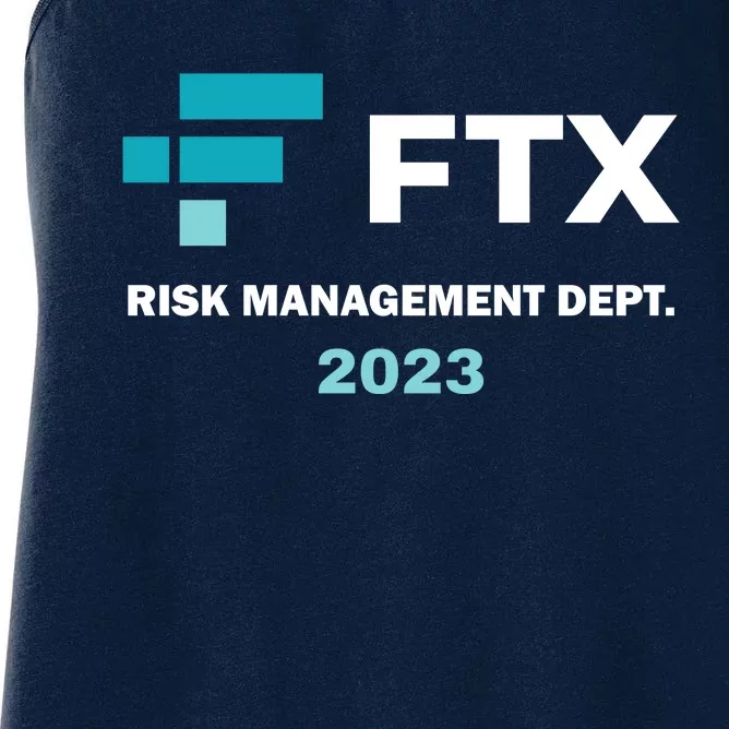 FTX Risk Management Dept 2023 Trading Trader Funny Gift Women's Racerback Tank