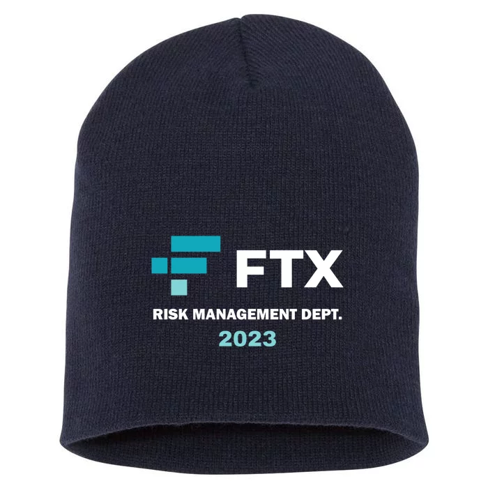 FTX Risk Management Dept 2023 Trading Trader Funny Gift Short Acrylic Beanie