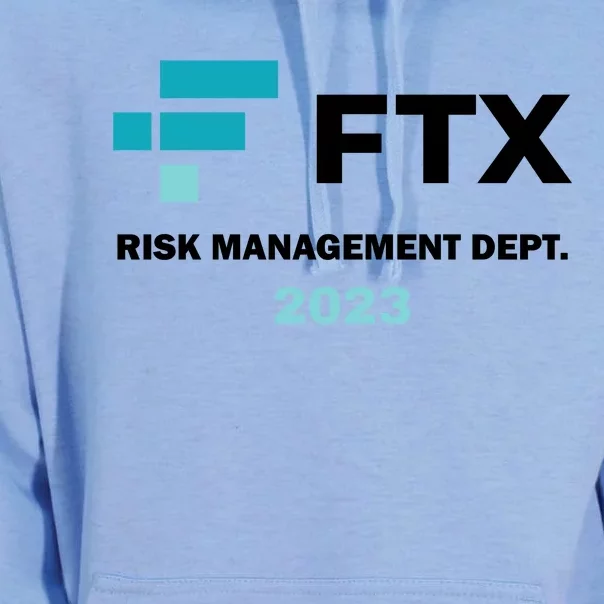 FTX Risk Management Dept 2023 Trading Trader Funny Gift Unisex Surf Hoodie