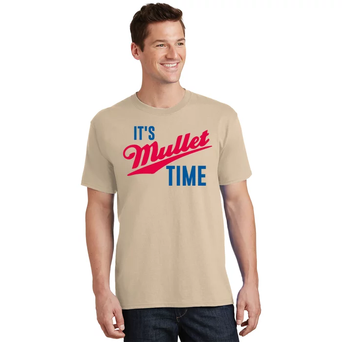 Funny Redneck Mullet It’s Mullet Time T-Shirt