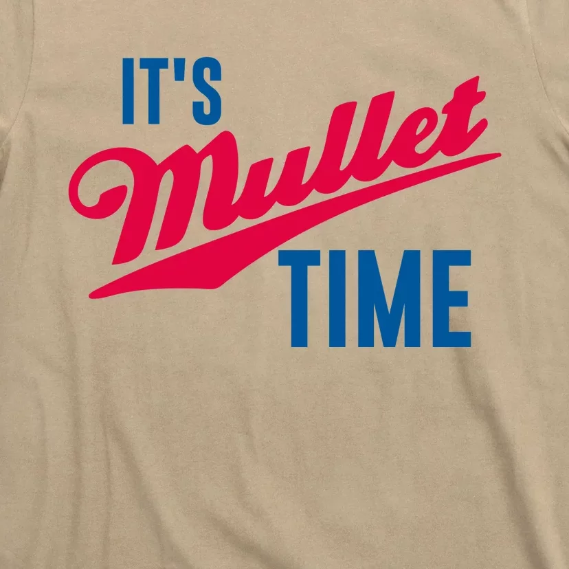 Funny Redneck Mullet It’s Mullet Time T-Shirt