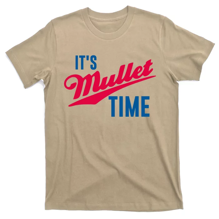 Funny Redneck Mullet It’s Mullet Time T-Shirt