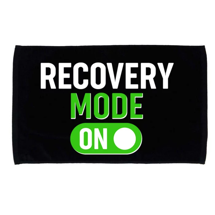 Funny Recovery Mode On Microfiber Hand Towel