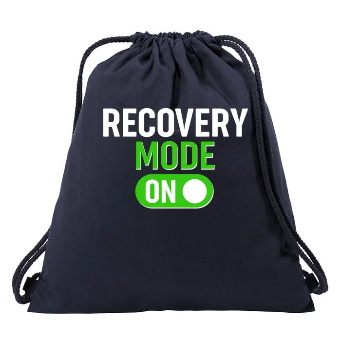 Funny Recovery Mode On Drawstring Bag