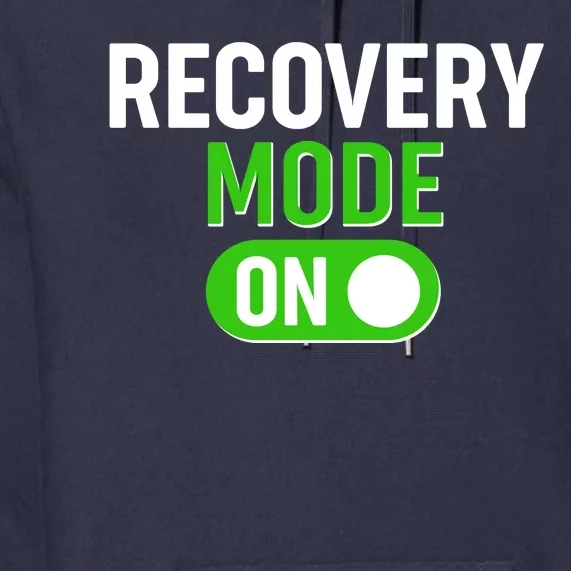 Funny Recovery Mode On Premium Hoodie