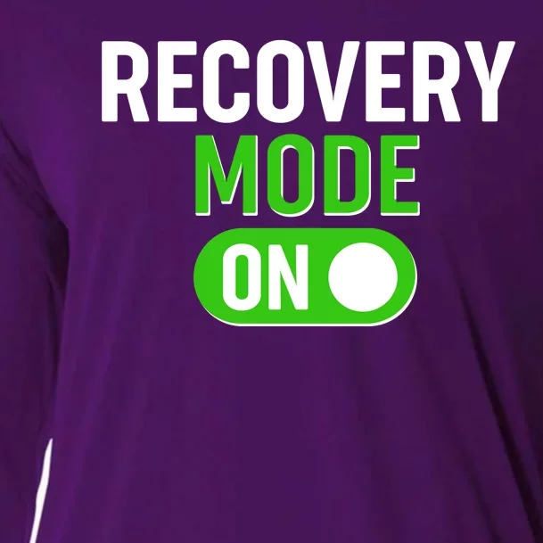 Funny Recovery Mode On Cooling Performance Long Sleeve Crew