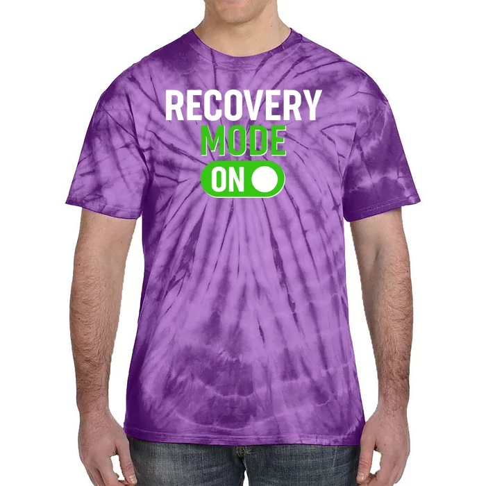 Funny Recovery Mode On Tie-Dye T-Shirt