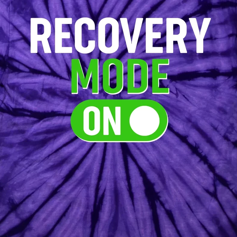 Funny Recovery Mode On Tie-Dye T-Shirt