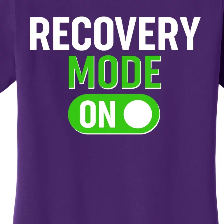 Funny Recovery Mode On Women's T-Shirt