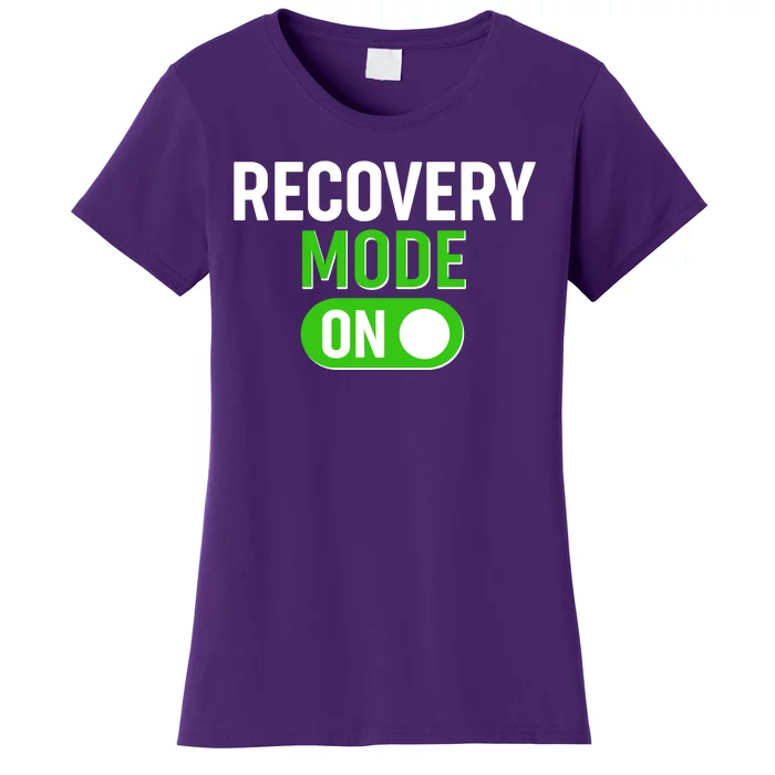 Funny Recovery Mode On Women's T-Shirt