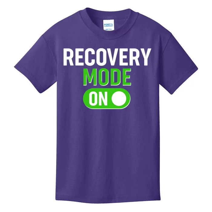 Funny Recovery Mode On Kids T-Shirt