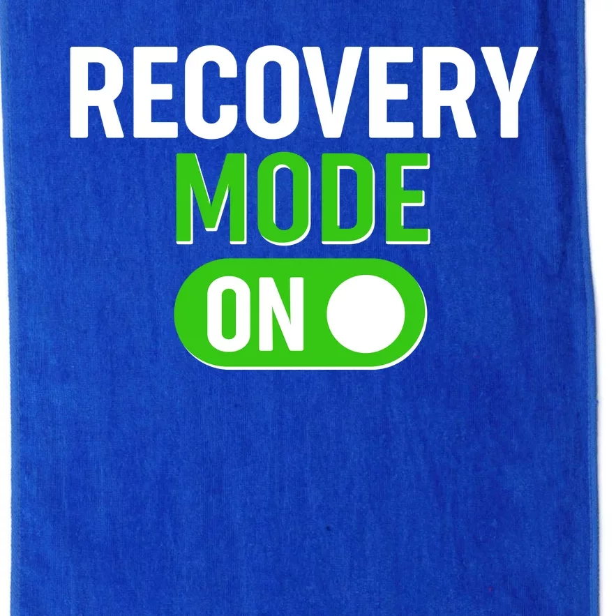 Funny Recovery Mode On Platinum Collection Golf Towel