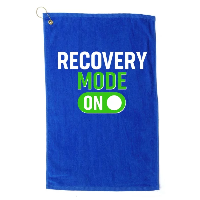 Funny Recovery Mode On Platinum Collection Golf Towel