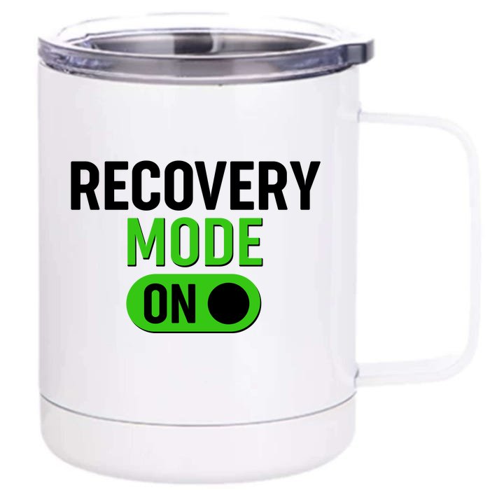 Funny Recovery Mode On Front & Back 12oz Stainless Steel Tumbler Cup