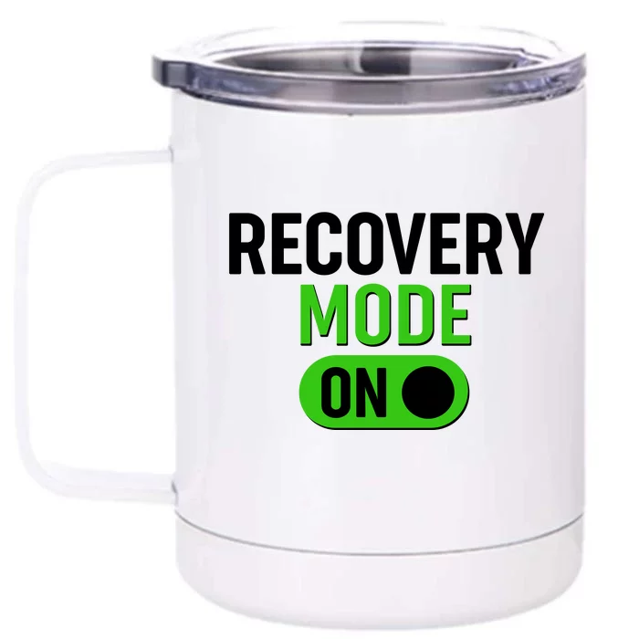 Funny Recovery Mode On Front & Back 12oz Stainless Steel Tumbler Cup