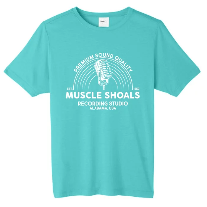 Funny Retro Muscle Shoals Recording Studio Alabama USA Logo ChromaSoft Performance T-Shirt