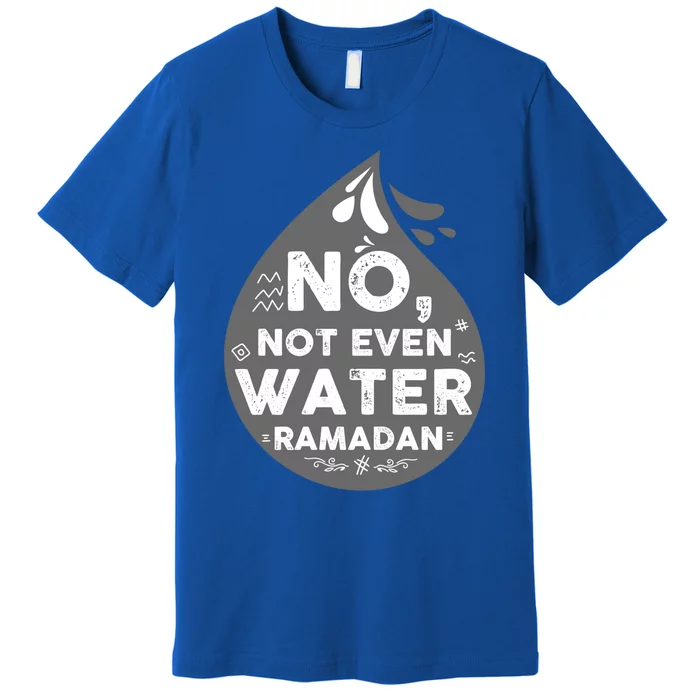 Funny Ramadan Muslim Fasting Islamic Gift Gift Premium T-Shirt