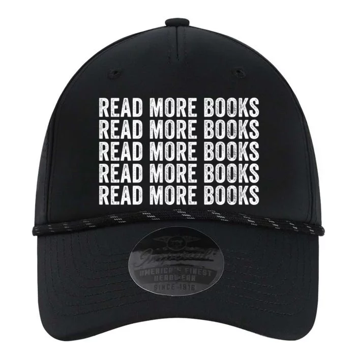 Funny Read More Books Librarian For Teacher Book Lover Gift Performance The Dyno Cap