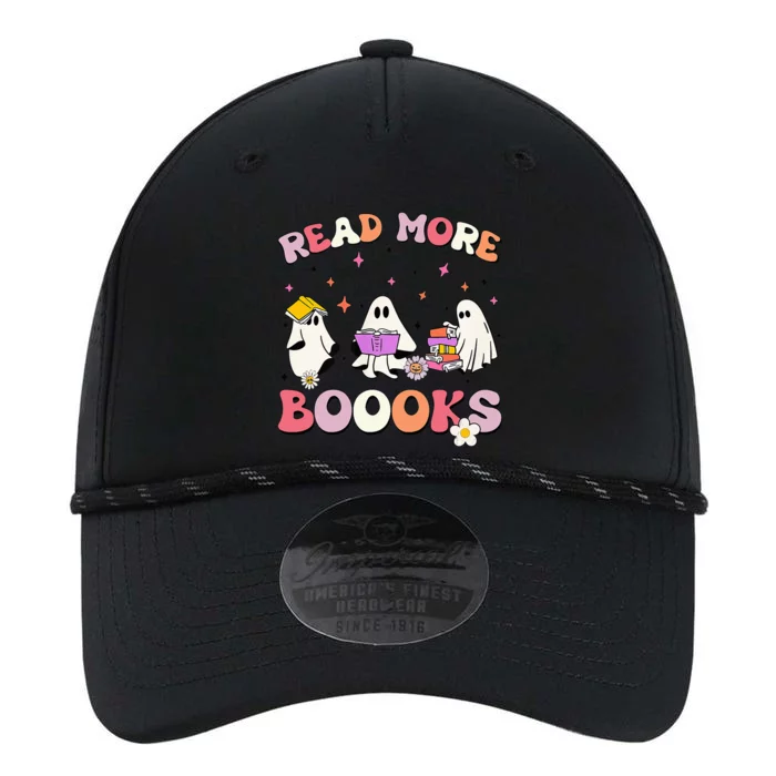 funny read more books halloween ghost teacher book lovers Performance The Dyno Cap