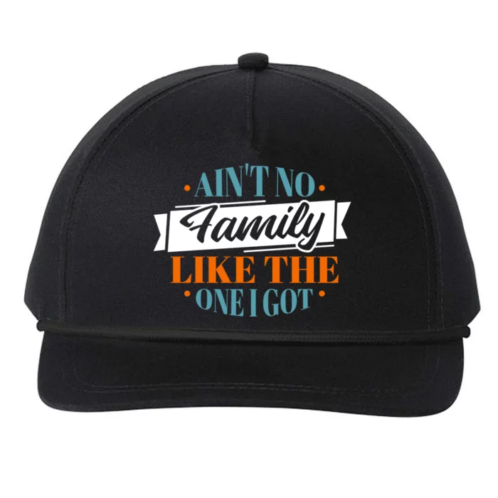 Family Reunion Matching Gift Snapback Five-Panel Rope Hat